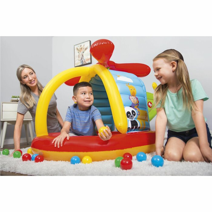 train ball pit fisher price